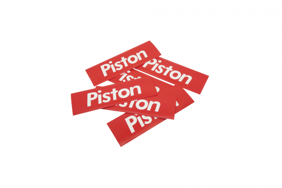Piston Stickers (6 pack)