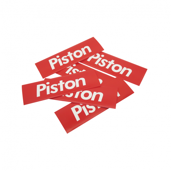 Piston Stickers (6 pack)
